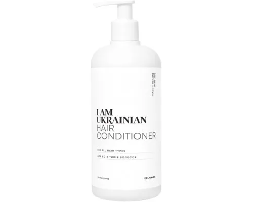 Кондиционер для волос DeLaMark I Am Ukrainian для всех типов волос 500 мл (4820152333179)