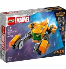 Конструктор LEGO Marvel Super Heroes Звездолет малыша Ракеты 191 деталь (76254)