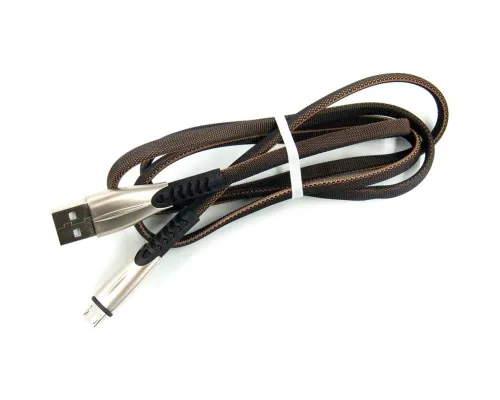 Дата кабель USB 2.0 AM to Micro 5P 1.0m black Dengos (PLS-M-PLSK-BLACK)