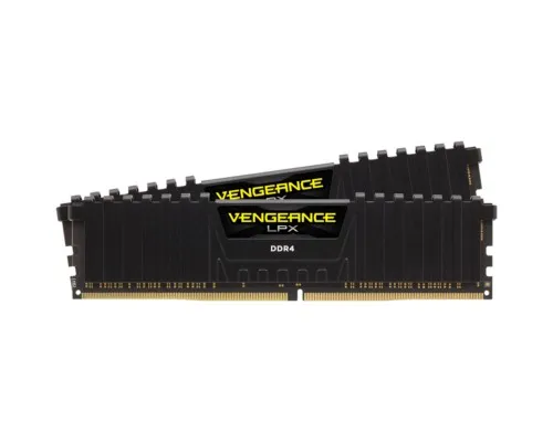 Модуль памяті для компютера DDR4 16GB (2x8GB) 3200 MHz Vengeance Corsair (CMK16GX4M2E3200C16)