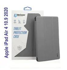 Чохол до планшета BeCover Direct Charge Pen mount Apple Pencil Apple iPad Air 4 10.9 2020/2021 Gray (706795)