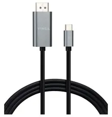 Кабель мультимедийный USB-C to HDMI 1.5m v2.0 4K60Hz Vinga (VCPVCCH2015)