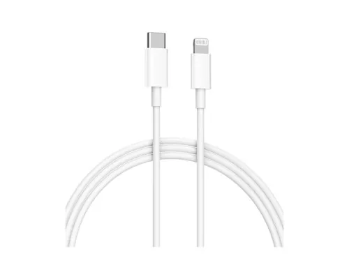 Дата кабель USB-C to Lightning 1.0m 18W MFi White Xiaomi (703289)