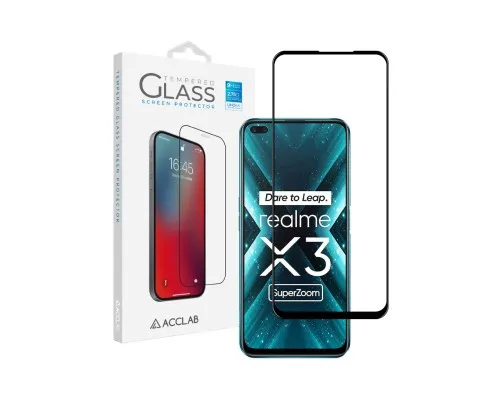 Стекло защитное ACCLAB Full Glue Realme X3 (1283126508462)