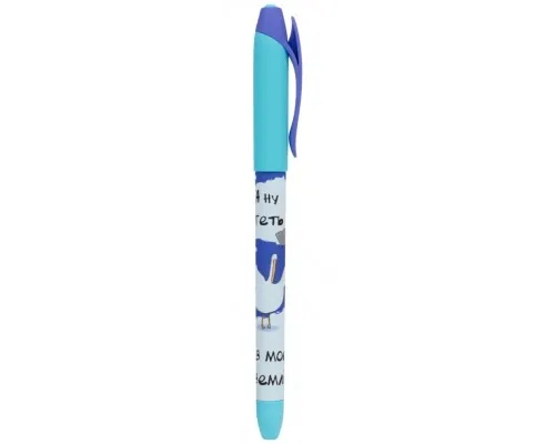Ручка кулькова Yes Гусь 0,7 мм синя в асортименті (412158)