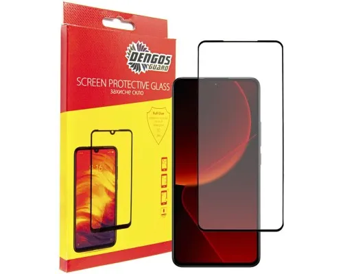 Скло захисне Dengos Xiaomi 13T/13T Pro (black) (TGFG-329)