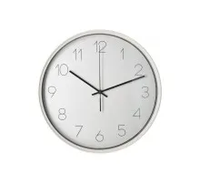 Настінний годинник Optima BURO, білий (O52085)