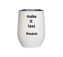 Термокружка Magio Make it Last 350 мл Біла (MG-1042)