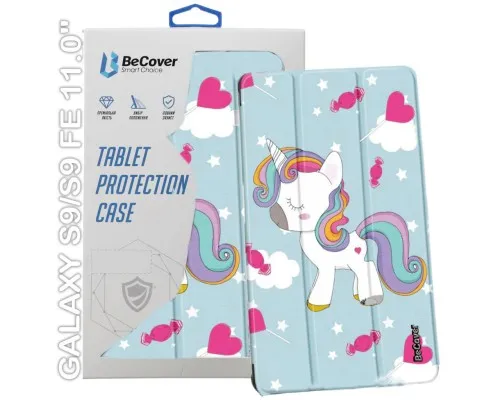 Чехол для планшета BeCover Smart Case Samsung Tab S9 (SM-X710/SM-X716)/S9 FE (SM-X510/SM-X516B) 11.0 Unicorn (710425)