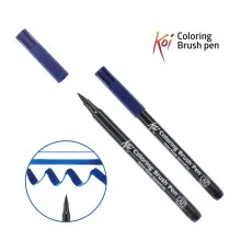 Художній маркер KOI Маркер-пензель акварельний Пруський синій, 43 (084511393356)