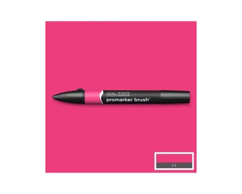 Маркер Winsor&Newton двосторонній Brushmarker, (R156) Кармін (884955042830)