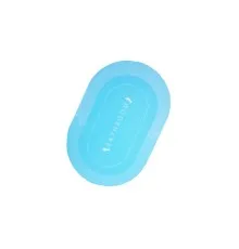 Коврик для ванной Stenson суперпоглощающий 40 х 60 см овальный светло-голубой (R30939 l.blue)