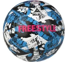М'яч футбольний Select Freestyle v23 синій, чорний, білий Уні 4,25 (5703543316090)