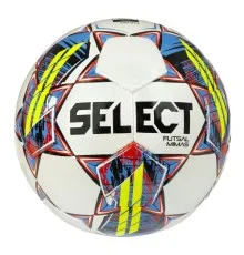 М'яч футзальний Select Mimas (FIFA Basic) v22 біло-жовтий Уні 4 (5703543298365)