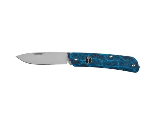 Ніж Boker Plus Tech Tool Damast G10 Blue (01BO557)