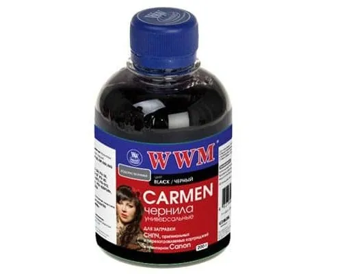 Чорнило WWM CANON UNIVERSAL CARMEN black (CU/B)