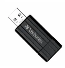 USB флеш накопичувач 16Gb Store'n'Go PinStripe black Verbatim (49063)