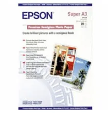 Фотобумага Epson A3+ Premium Semigloss Photo Paper (C13S041328)