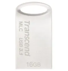 USB флеш накопитель Transcend 16GB JetFlash 720 Silver Plating USB 3.1 (TS16GJF720S)