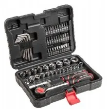 Набір інструментів Top Tools торцевих гайкових ключів 3/8, 63 ед. (38D515)