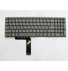 Клавіатура ноутбука Lenovo 320-15ABR,320-15AST,320-15IAP,320-15IKB серая RU/US (A46042)