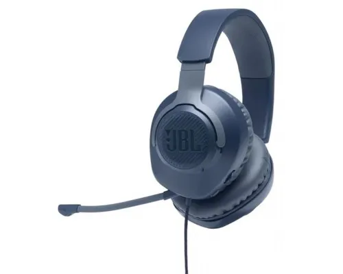 Навушники JBL Quantum 100 Blue (JBLQUANTUM100BLU)