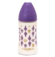 Бутылочка для кормления Suavinex Couture 270 мл фиолетовая (304161)