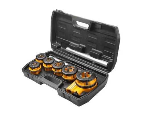 Набір інструментів Tolsen для нарізання різьблення 1/4"-1.1/4" ПРОФІ (33011)