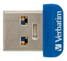 USB флеш накопитель Verbatim 64GB Store 'n' Stay NANO Blue USB 3.0 (98711)