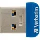 USB флеш накопитель Verbatim 64GB Store n Stay NANO Blue USB 3.0 (98711)