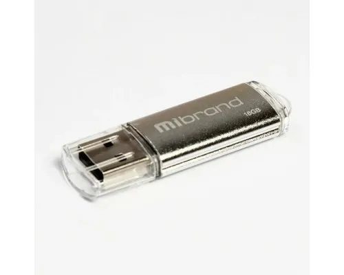 USB флеш накопичувач Mibrand 16GB Cougar Silver USB 2.0 (MI2.0/CU16P1S)