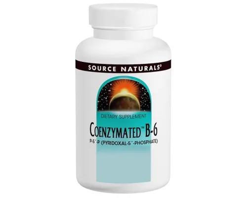 Витамин Source Naturals Коэнзим Витамина В6 25мг, 120 таблеток для рассасывания (SNS-00267)