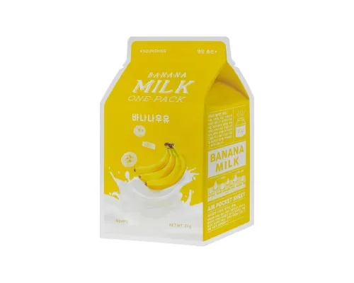 Маска для лица Apieu Banana Milk One-Pack 21 г (8806185797573)