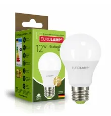 Лампочка Eurolamp LED А60 12W E27 3000K 220V (LED-A60-12273(P))