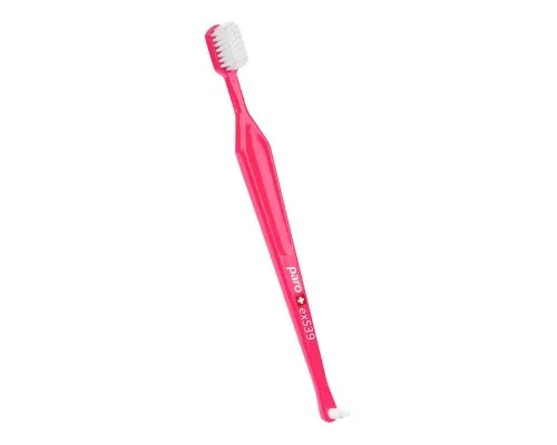 Зубная щетка Paro Swiss exS39 в полиэтиленовой упаковке Ультрамягкая Розовая (7610458097143-pink)