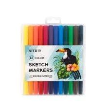 Набір маркерів Kite sketch, 12 кольорів (K22-044)