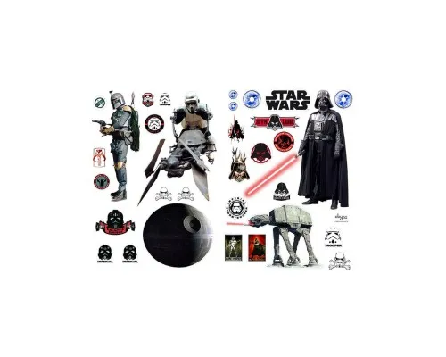 Стикер-наклейка ABYstyle Star Wars - Empire (Империя) блистер, 100х70 см (ABYDCO057_B)