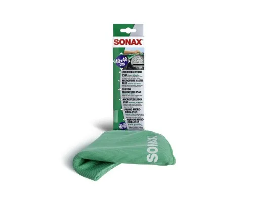 Автомобільна серветка Sonax 40х40 см Microfibre Cloth Plus (416500)