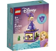 Конструктор LEGO Disney Princess Рапунцель, вращающийся 89 деталей (43214)