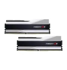 Модуль памяти для компьютера DDR5 64GB (2x32GB) 6000 MHz Trident Z5 Silver G.Skill (F5-6000J3238G32GX2-TZ5S)
