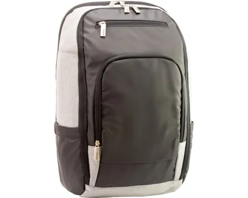 Рюкзак шкільний Optima 18 Techno чоловічий 0.7 кг 26-35 л Сірий (O96916-03)