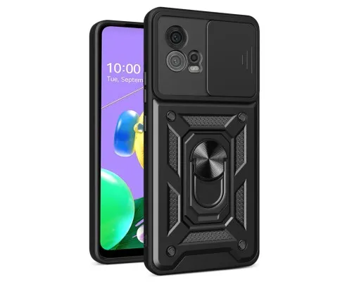 Чохол до мобільного телефона BeCover Military Motorola Moto G72 Black (709095)