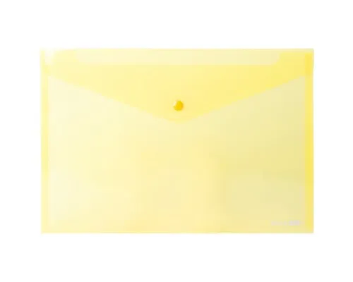 Папка - конверт Economix А4 180 мкм фактура глянець, жовта (E31301-05)