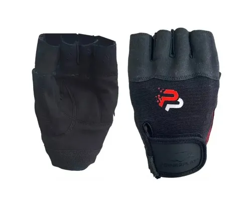 Перчатки для фитнеса PowerPlay 9117 Чорні M (PP_9117_M_Black)