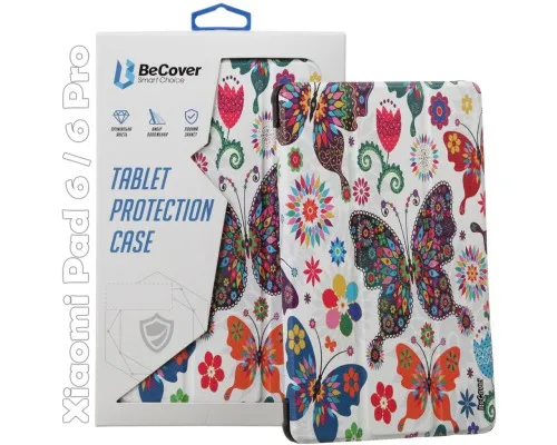 Чехол для планшета BeCover Smart Case Xiaomi Mi Pad 6 / 6 Pro 11 Butterfly (709492)