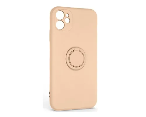 Чехол для мобильного телефона Armorstandart Icon Ring Apple iPhone 11 Pink Sand (ARM68644)