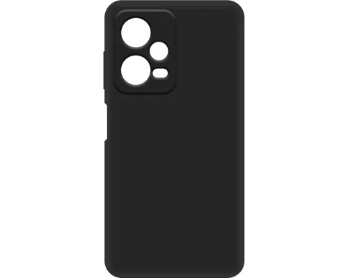 Чохол до мобільного телефона MAKE Xiaomi Redmi Note 12 Pro 5G Silicone Black (MCL-XRN12P5GBK)