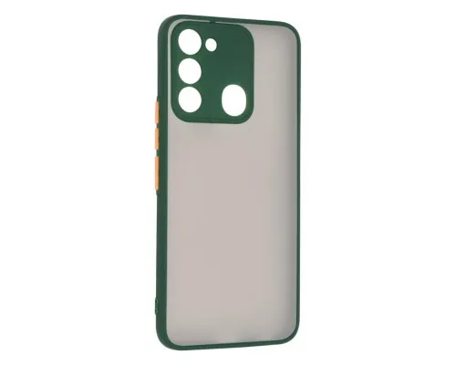 Чохол до мобільного телефона Armorstandart Frosted Matte Tecno Spark Go 2022 (KG5) Dark Green (ARM72396)