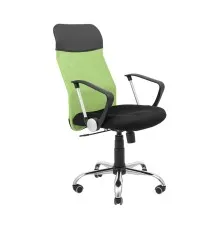 Офисное кресло Richman Ультра Ю Хром M-1 (Tilt) Сетка черная+зеленая (ADD0003103)