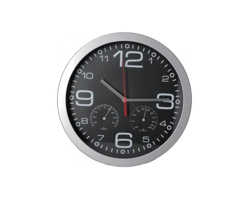 Настінний годинник Optima CHRONO з термометром (O52082)